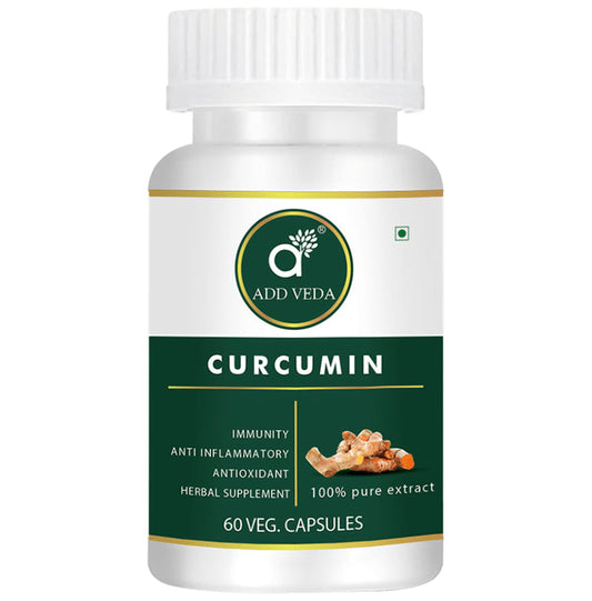 Add Veda Curcumin Veg Capsule - Classic Derma