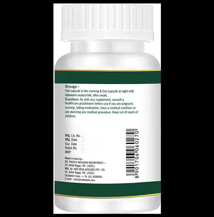 Add Veda Spirulina Veg Capsule