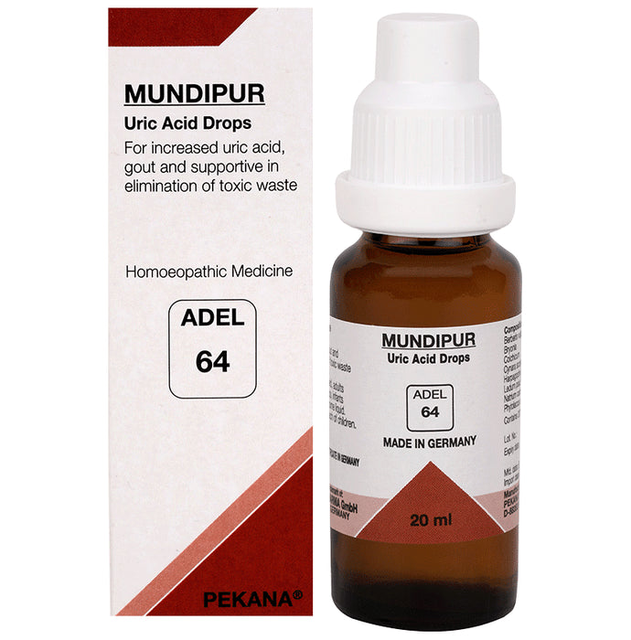 ADEL 64 Mundipur Uric Acid Drop - Classic Derma