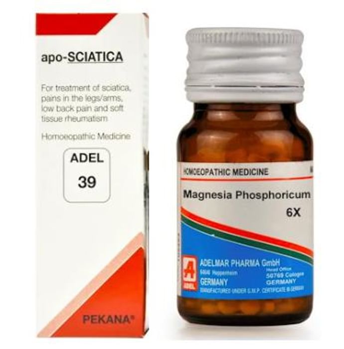 ADEL Anti Sciatica Combo (ADEL 39 + Magnesium Phosphoricum Biochemic Tablet) - Classic Derma