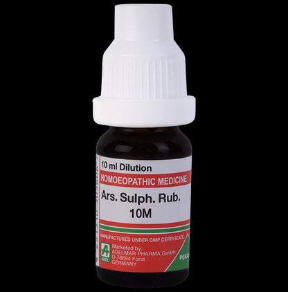 ADEL Ars. Sulf Rub. Dilution 10M - Classic Derma