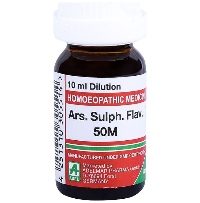 ADEL Ars. Sulf Rub. Dilution 50M - Classic Derma