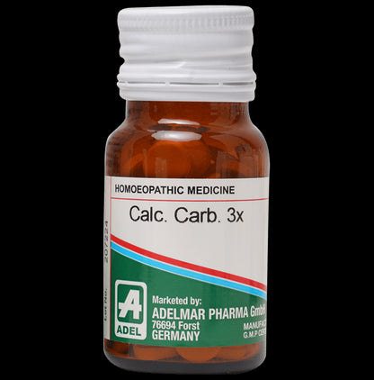 ADEL Calc Carb Trituration Tablet 3X - Classic Derma