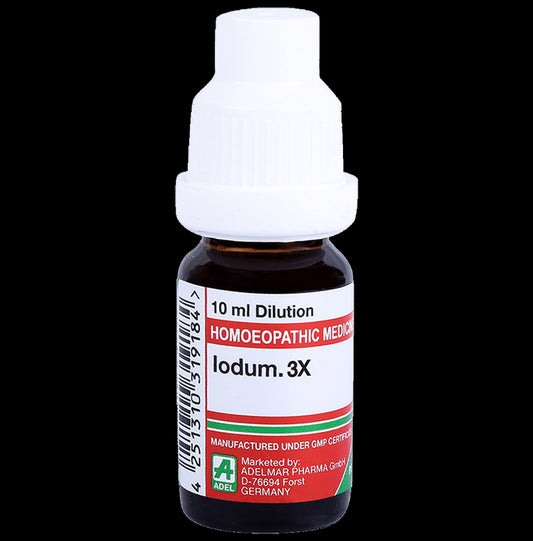 ADEL Iodum. Dilution 3X - Classic Derma