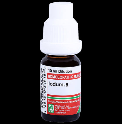 ADEL Iodum. Dilution 6 - Classic Derma
