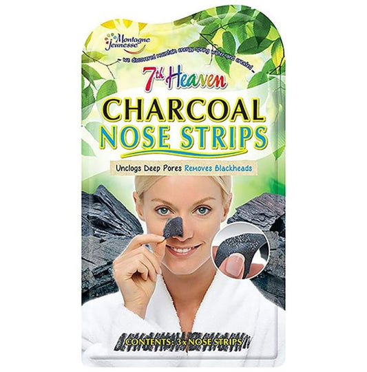 7th Heaven Charcoal Nose Strips - Classic Derma