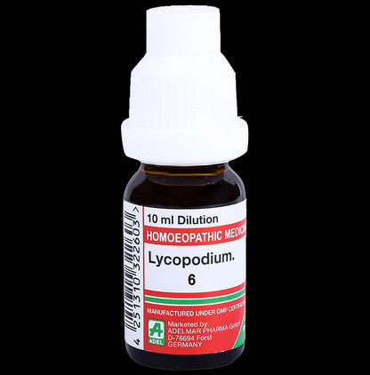 ADEL Lycopodium. Dilution 6 - Classic Derma