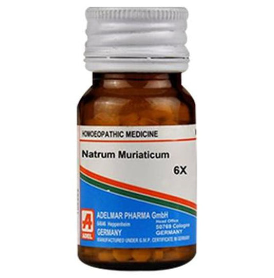 ADEL Natrum Muriaticum Biochemic Tablet 6X - Classic Derma
