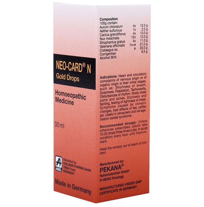 ADEL Neo-Card N Gold Drop