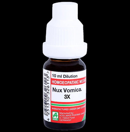 ADEL Nux Vomica Dilution 3X - Classic Derma