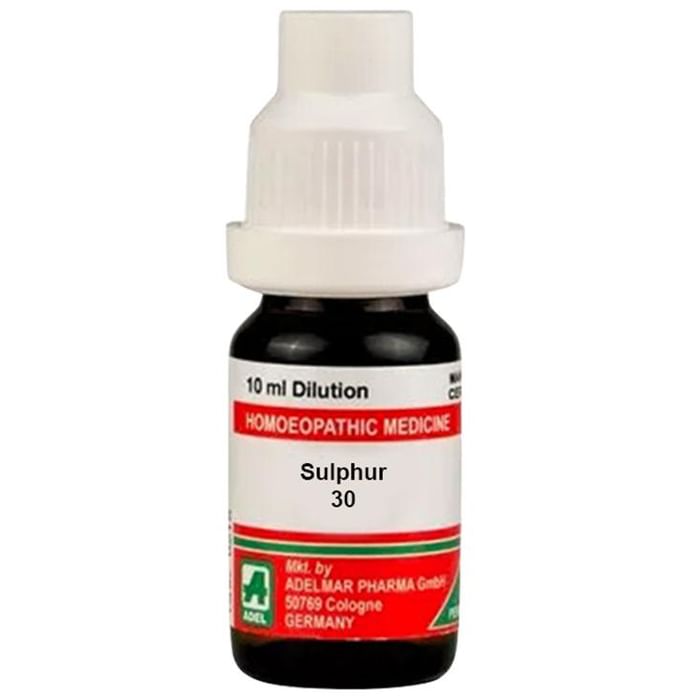 ADEL Sulphur Dilution 30 CH - Classic Derma