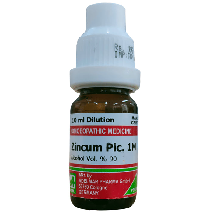 ADEL Zincum Pic. Dilution 1M - Classic Derma