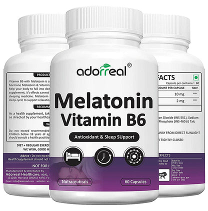 Adorreal Melatonin Vitamin B6 Capsule