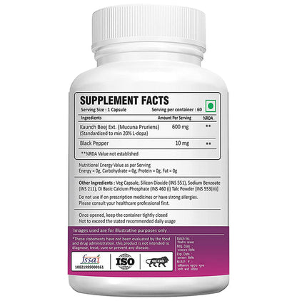 Adorreal Mucuna Pruriens Capsule