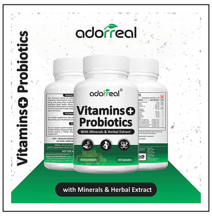 Adorreal Vitamins + Probiotics Capsule