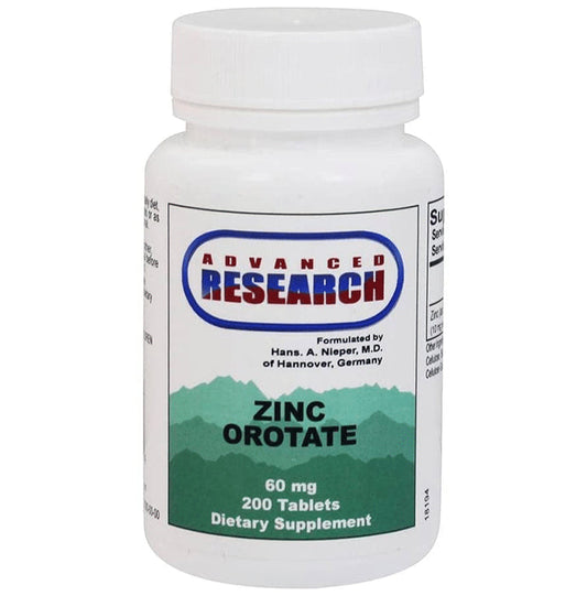 Advanced Research Zinc Orotate 60mg Tablet - Classic Derma