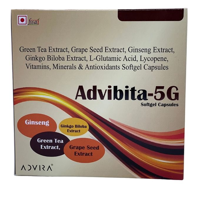 Advibita 5G Softgel Capsule - Classic Derma