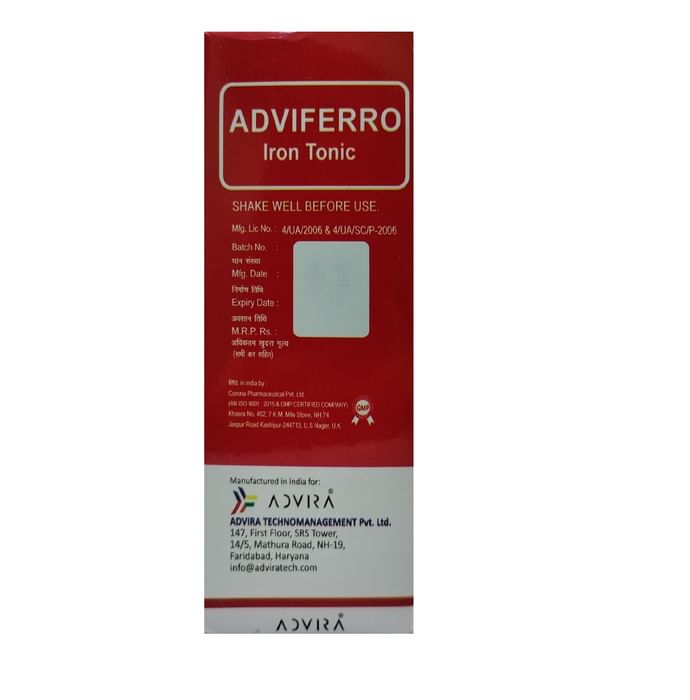 Adviferro Iron Tonic Orange