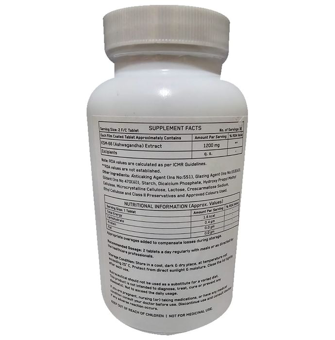 Advitamins Double Strength Ashwagandha 1200mg Tablet