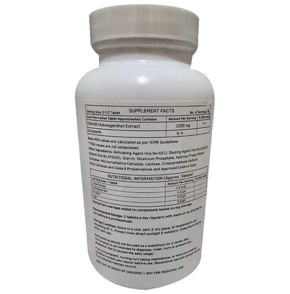 Advitamins Double Strength Ashwagandha 1200mg Tablets (60 Each)