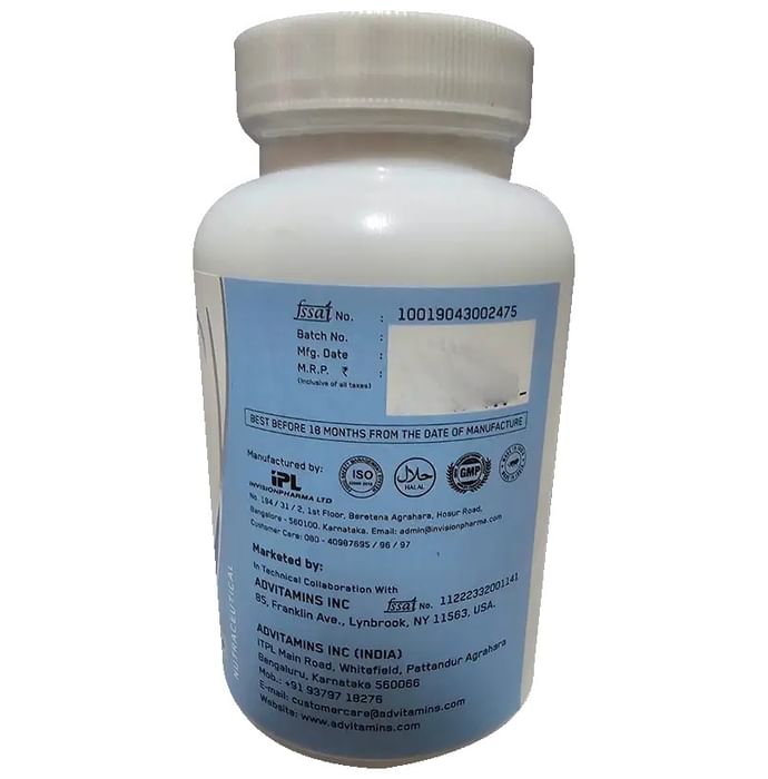 Advitamins Double Strength Ashwagandha 1200mg Tablets (60 Each)