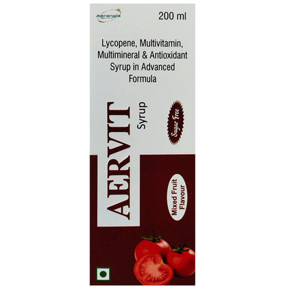 Aervit Syrup Mixed Fruit Sugar Free - Classic Derma