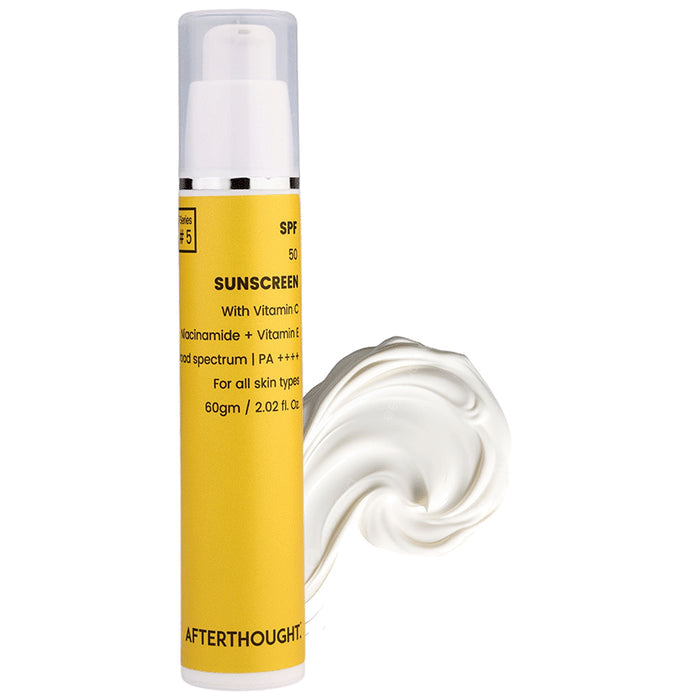 Afterthought SPF 50 Sunscreen with Vitamin C
