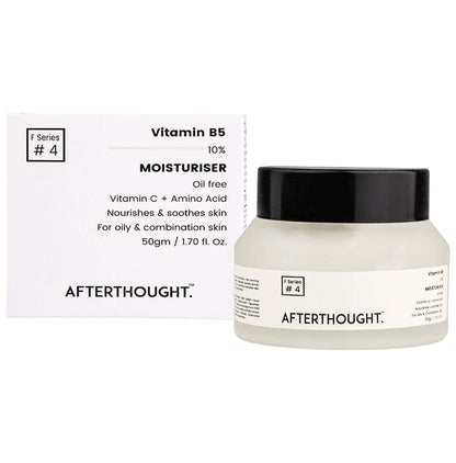 Afterthought Vitamin B5 10% Moisturiser - Classic Derma