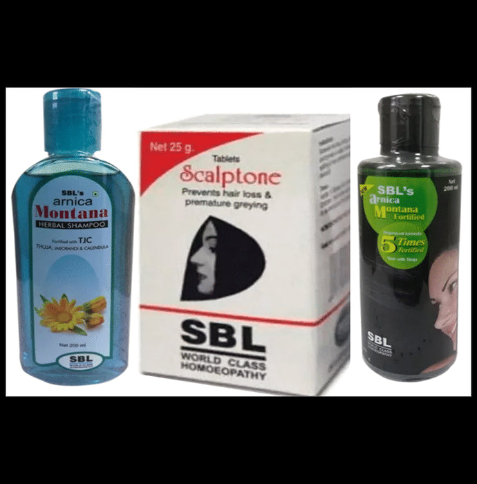 SBL 116 Hair Care Pack (Combo Of 3) - Classic Derma