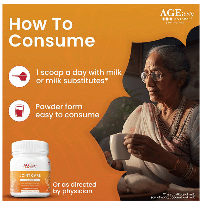 AGEasy Knee Joint Care Advanced Type-II Collagen Kesar Kulfi