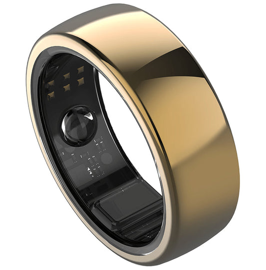 Aabo X1 Titanium Built IP68 Smart Ring Gold 12 - Classic Derma