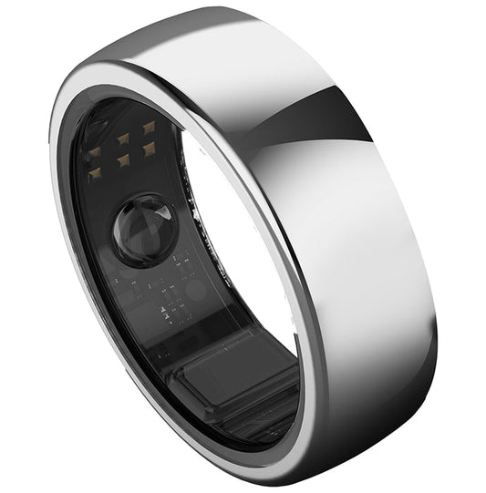 Aabo X1 Titanium Built IP68 Smart Ring Silver 11 - Classic Derma