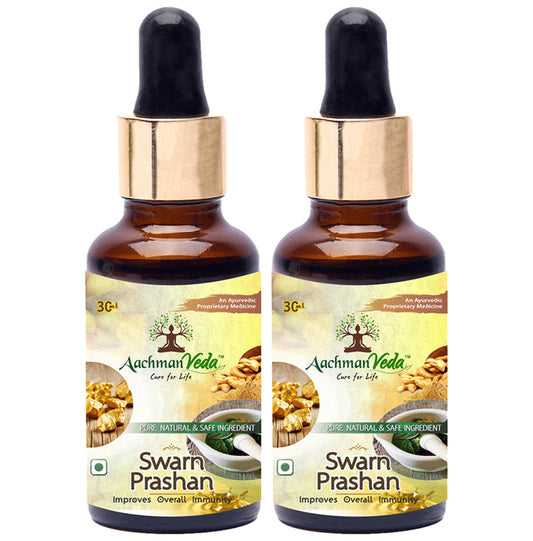 Aachman Veda Swarn Prashan (30ml Each) - Classic Derma