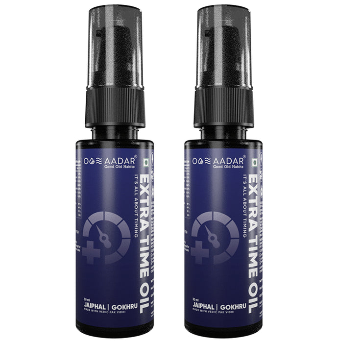 Aadar Extra Time Oil (30ml Each) - Classic Derma