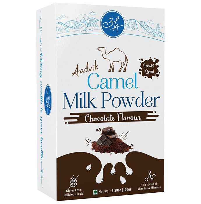 Aadvik Camel Milk Powder Sachet (30gm Each) Chocolate Freeze Dried - Classic Derma