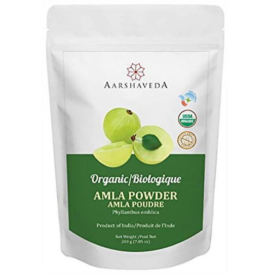 Aarshaveda Organic Amla Powder - Classic Derma