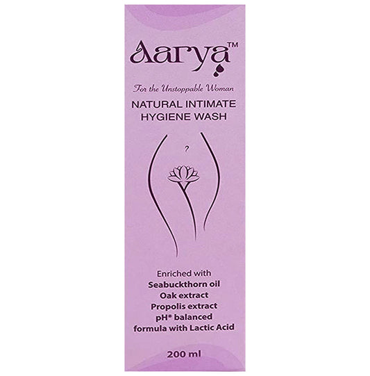 Aarya Natural Intimate Hygiene Wash for Women (200ml Each) - Classic Derma