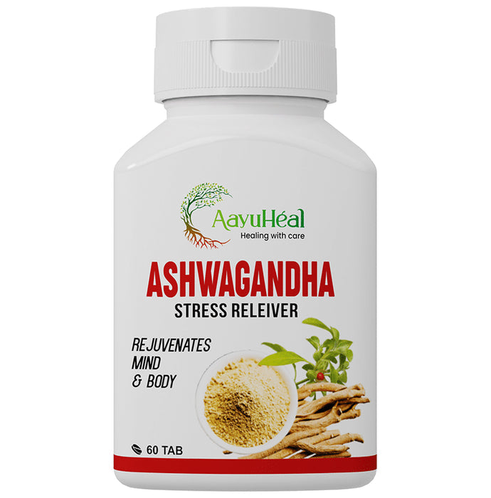 Aayuheal Ashwagandha Stress Releiver Tablet - Classic Derma