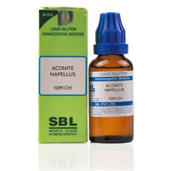 SBL Aconitum Napellus Dilution 10M CH - Classic Derma