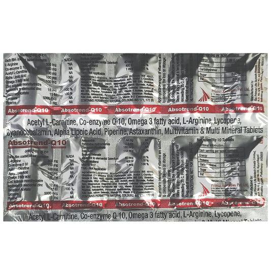 Absotrend Q 10 Tablet - Classic Derma