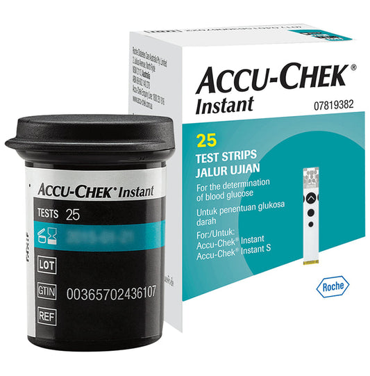Accu-Chek Instant Test Strip ( Only Strip) - Classic Derma