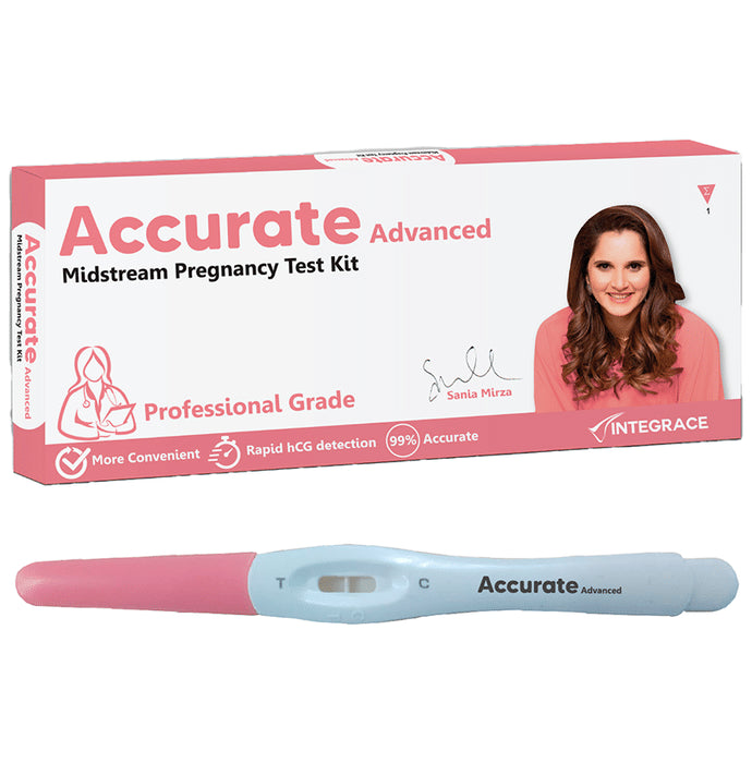 Accurate Advanced Midsream Pregnancy Test Kit - Classic Derma