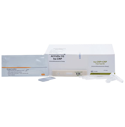 Accurex Accudx CQ HS-Crp Test Kit - Classic Derma