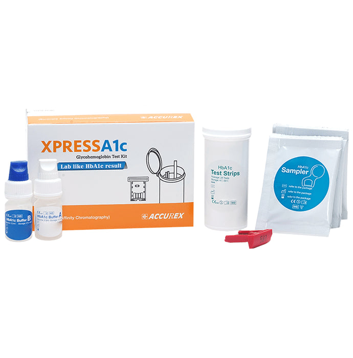 Accurex Xpress A1c Glycohemoglobin Test Kit - Classic Derma