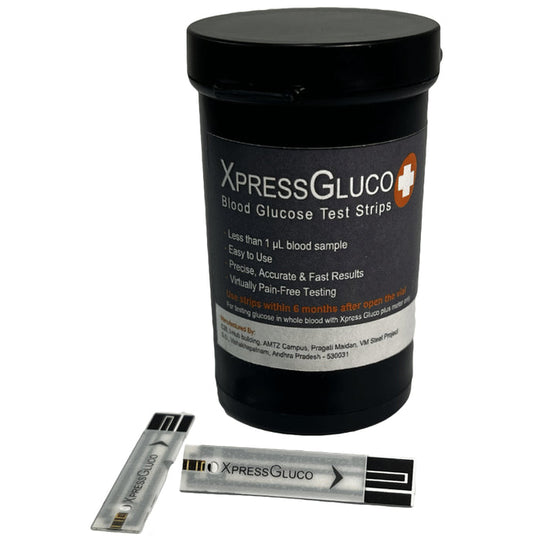 Accurex Xpress Gluco Plus Blood Glucose Test Strip (50 Each) - Classic Derma