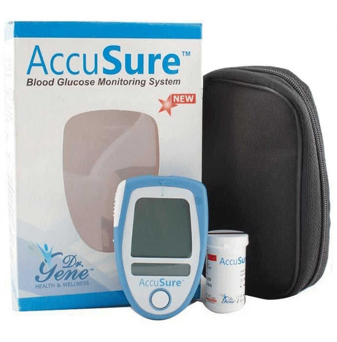 AccuSure Blood Glucose Monitoring System Test Strip - Classic Derma