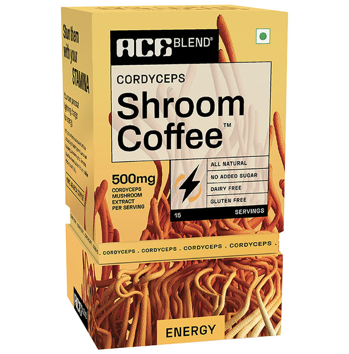 Ace Blend Cordyceps Shroom Coffee Sachet - Classic Derma