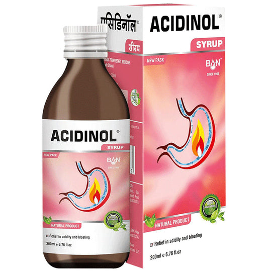 Acidinol |Improves Digestion and Helps in Acidity and Bloating | Syrup - Classic Derma