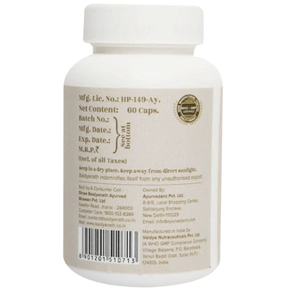 Baidyanath (Jhansi) Ayurvedant Tulasi Capsule