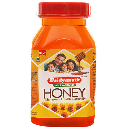 Baidyanath (Jhansi) Wild Flower Honey | Zero Added Sugar - Classic Derma
